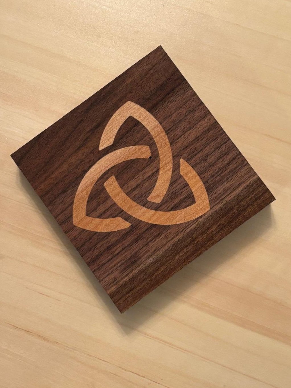 Coaster with Inlay