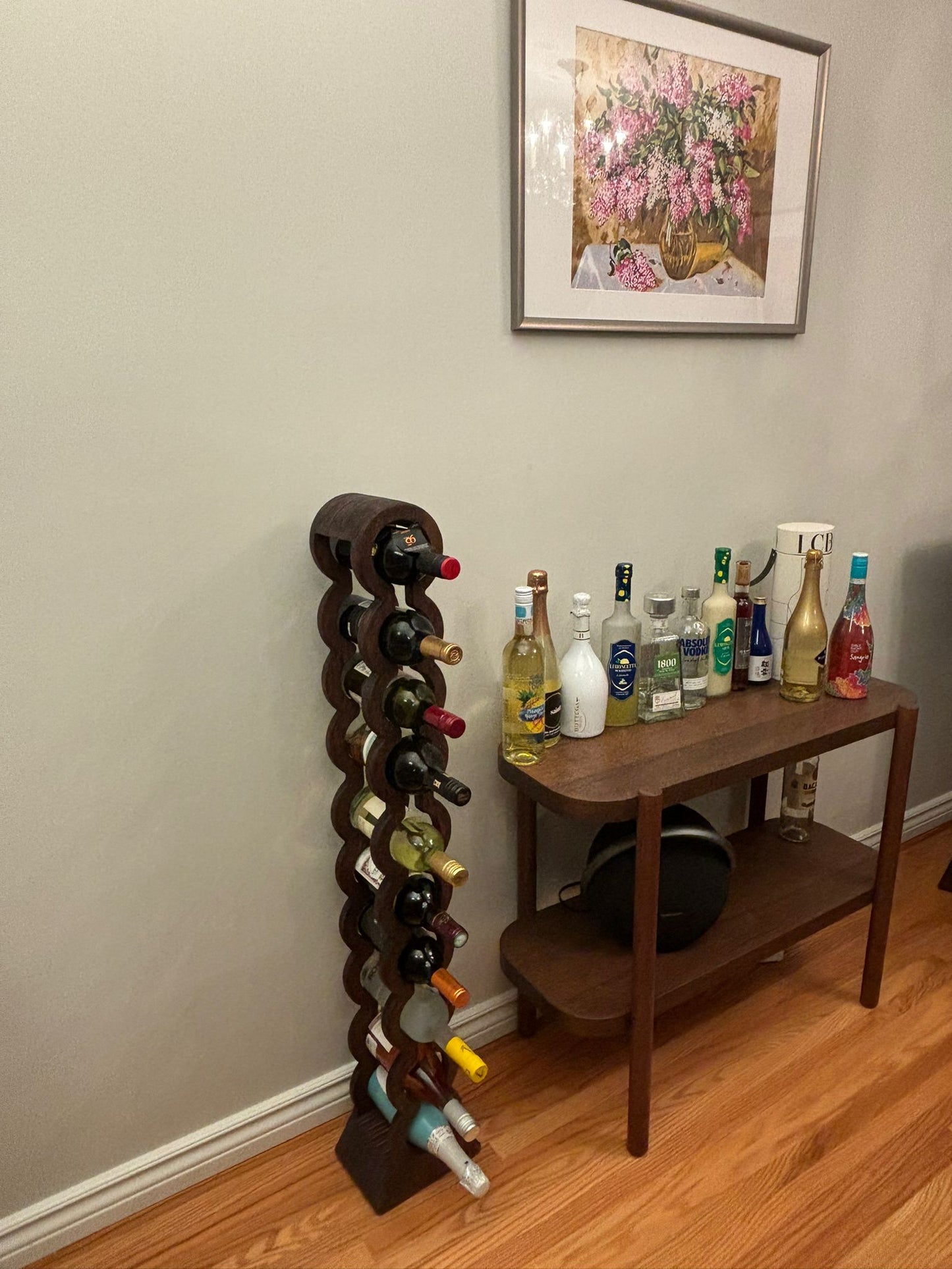 Wooden Wine Rack / Wine Organizer